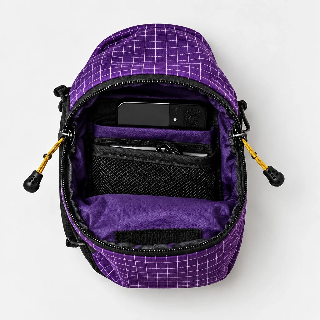 Kame - Unisex Waterproof Tear-Resistant Bag - Purple