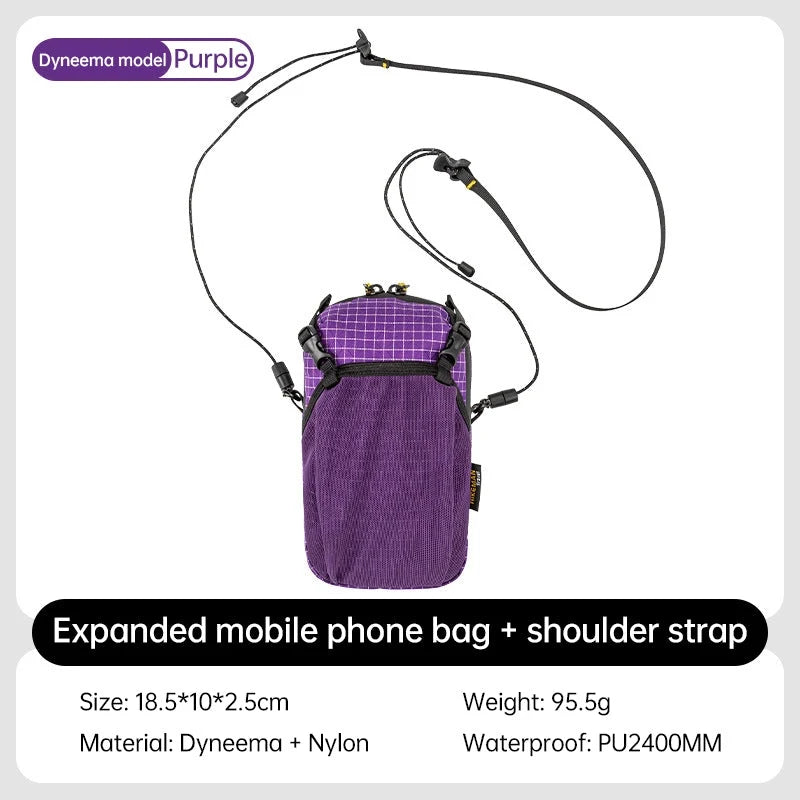 Kame - Unisex Waterproof Tear-Resistant Bag - Purple