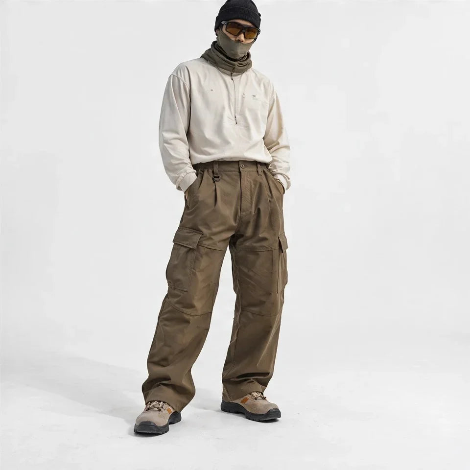Keld - Unisex 10K Taped Seams Waterproof Trousers - Camel