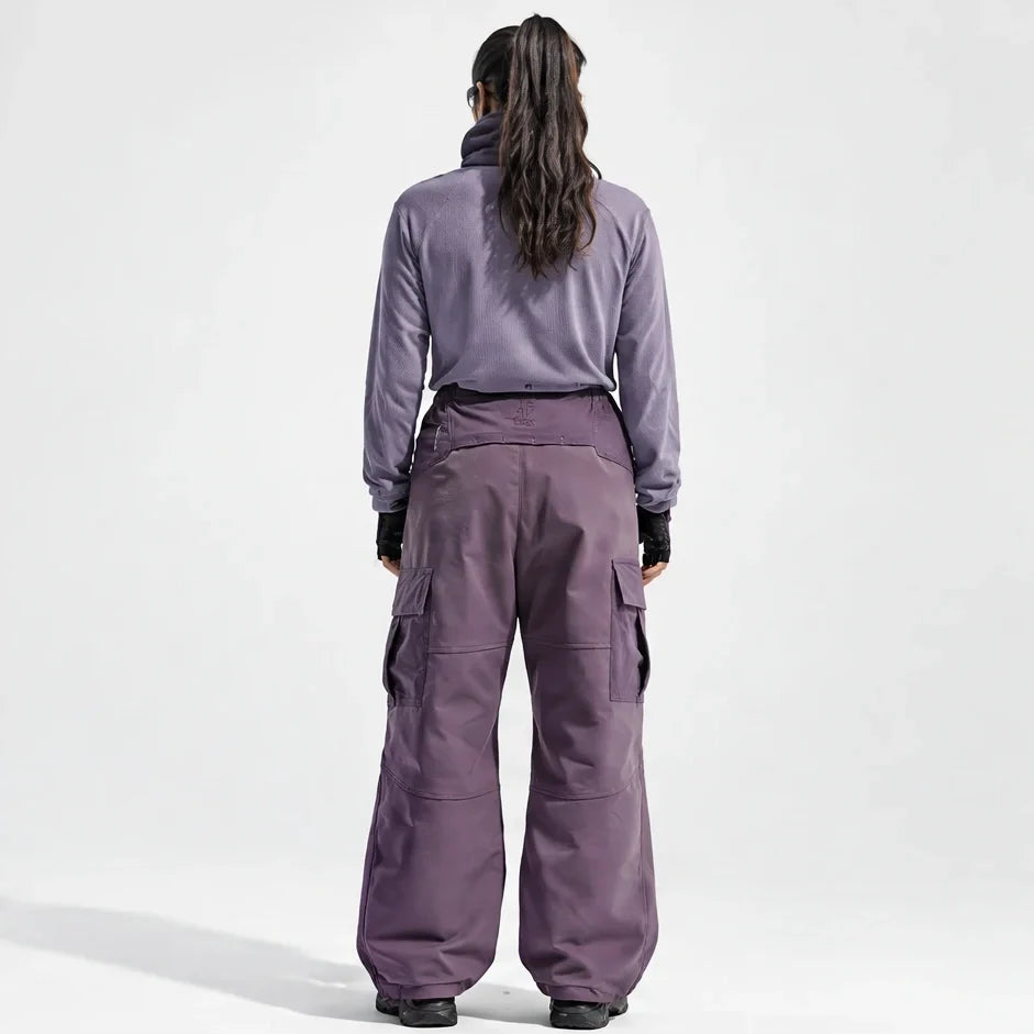Keld - Unisex 10K Taped Seams Waterproof Trousers - Mist Purple