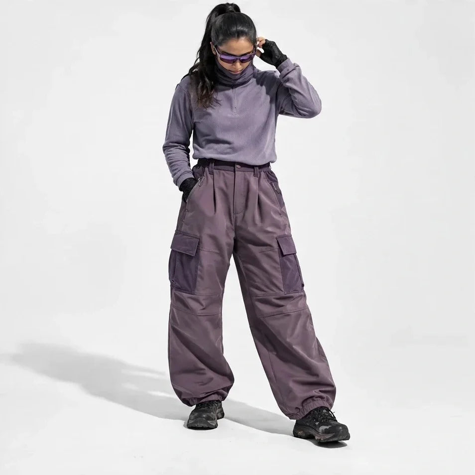 Keld - Unisex 10K Taped Seams Waterproof Trousers - Mist Purple