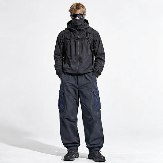 Keld - Unisex 10K Taped Seams Waterproof Trousers - Navy Blue