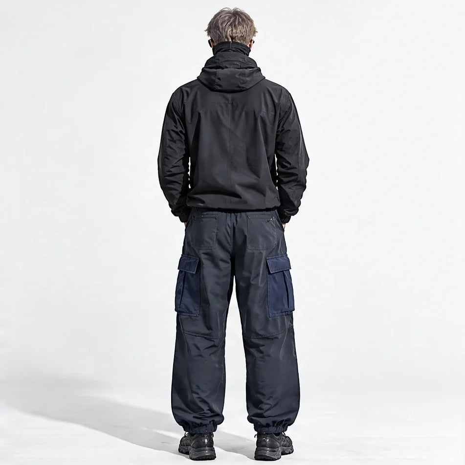 Keld - Unisex 10K Taped Seams Waterproof Trousers - Navy Blue