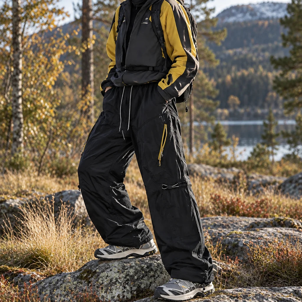 Rind - Unisex 5K Waterproof Trousers - Obsidian Black