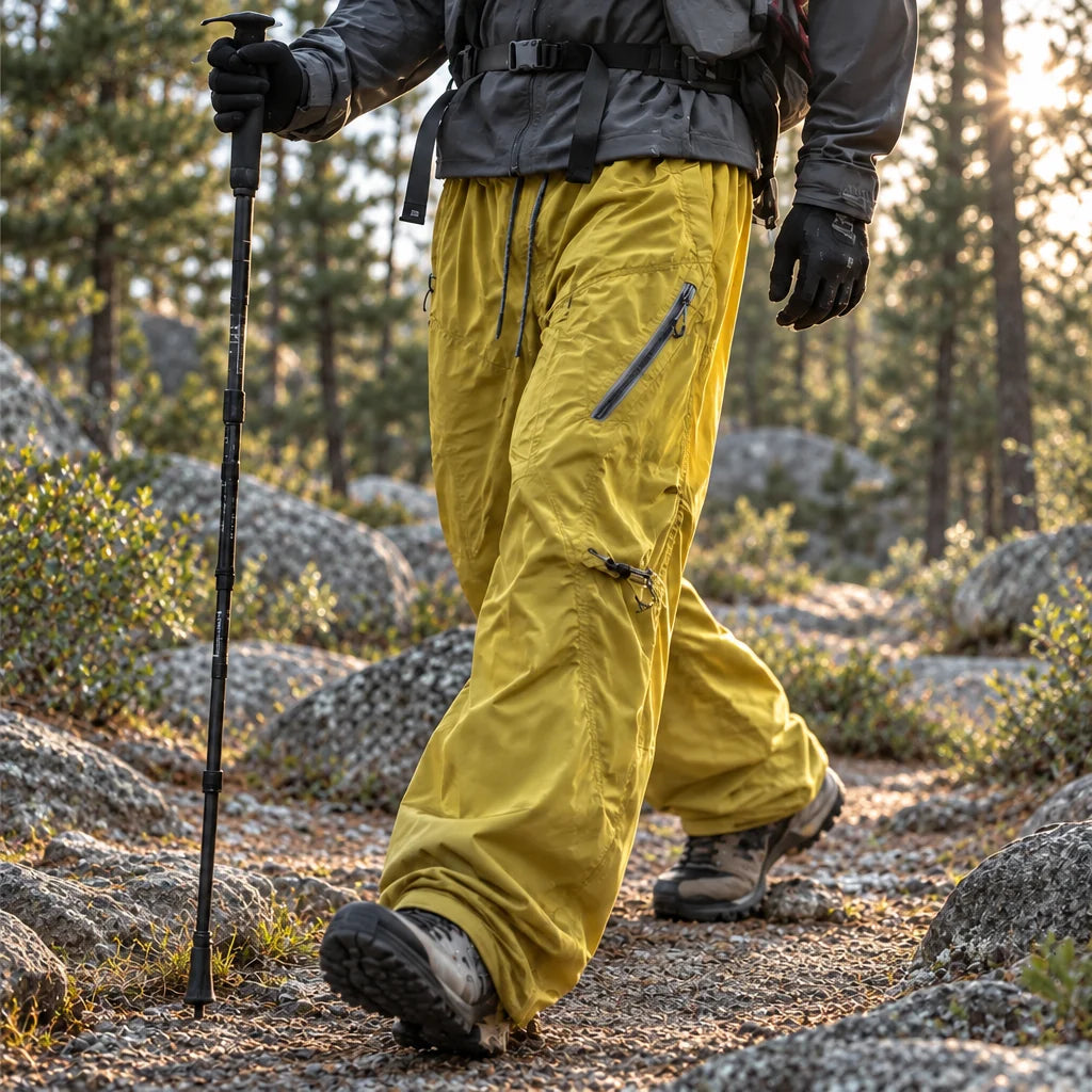 Rind - Unisex 5K Waterproof Trousers - Yellow Green