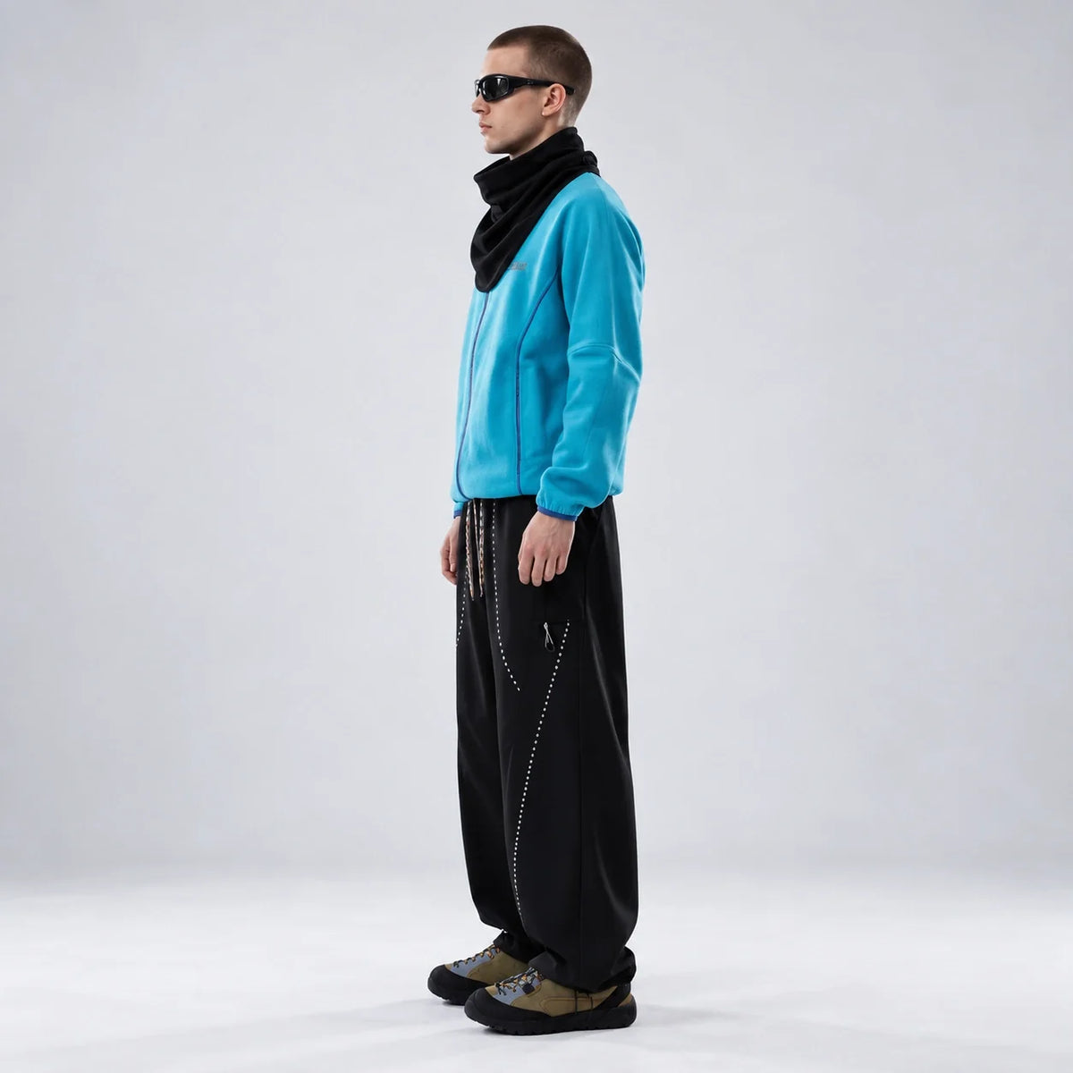 Breck - Unisex Water-Repellent & Quick-Dry Straight-Leg Walking Trousers - Black