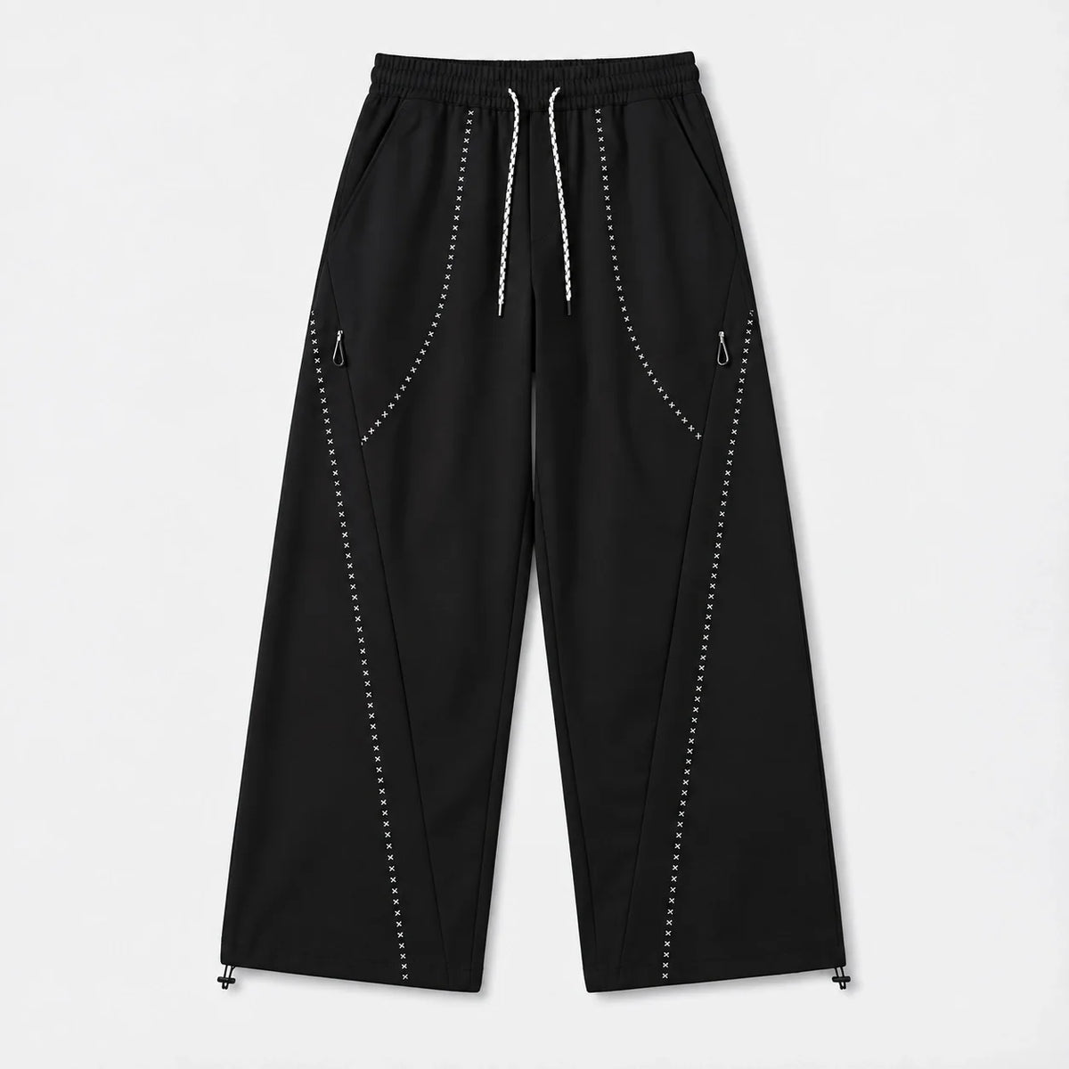 Breck - Unisex Water-Repellent & Quick-Dry Straight-Leg Walking Trousers - Black