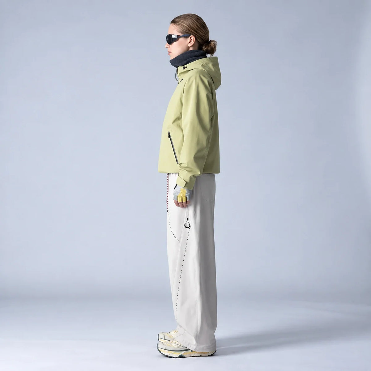 Breck - Unisex Water-Repellent & Quick-Dry Straight-Leg Walking Trousers - White