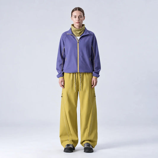 Breck - Unisex Water-Repellent & Quick-Dry Straight-Leg Walking Trousers - Yellow