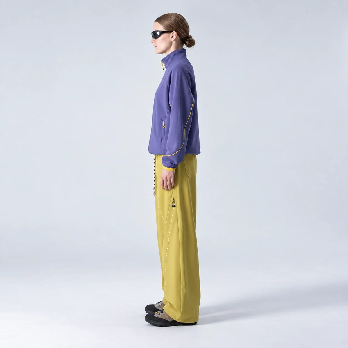 Breck - Unisex Water-Repellent & Quick-Dry Straight-Leg Walking Trousers - Yellow