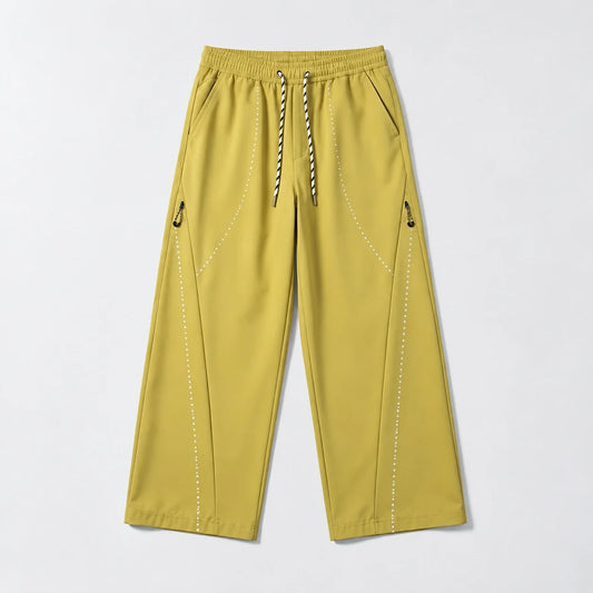 Breck - Unisex Water-Repellent & Quick-Dry Straight-Leg Walking Trousers - Yellow
