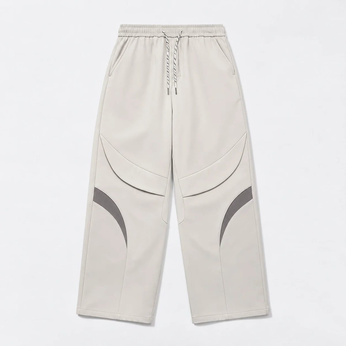 Shaw - Unisex Water-Repellent & Quick-Dry Wide-Leg Walking Trousers - Light Grey