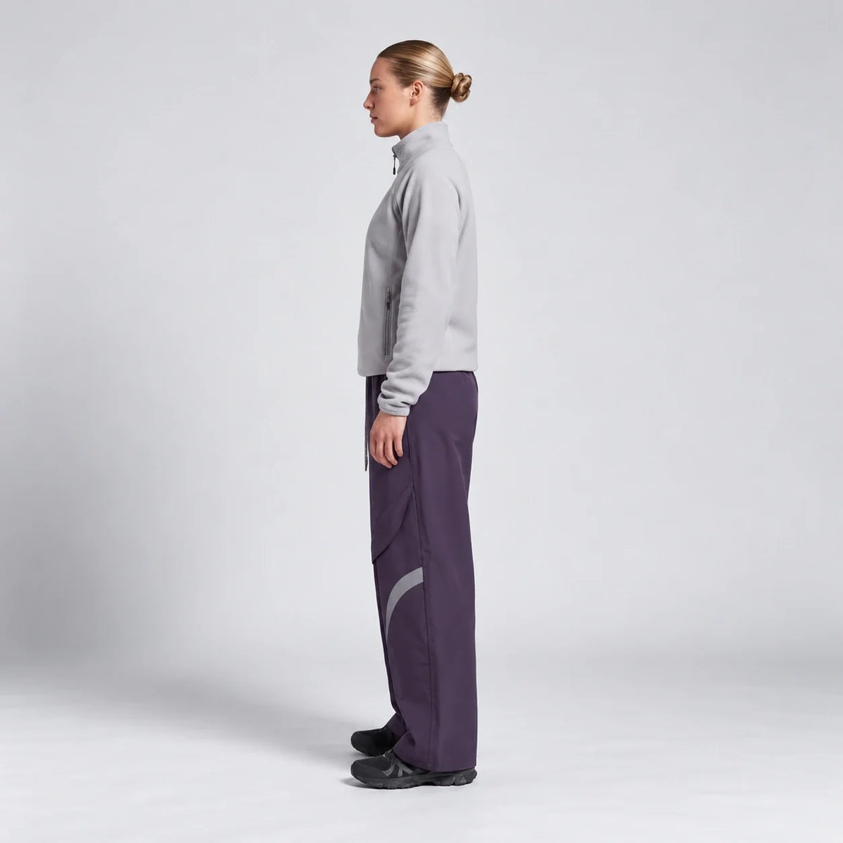 Shaw - Unisex Water-Repellent & Quick-Dry Wide-Leg Walking Trousers - Purple