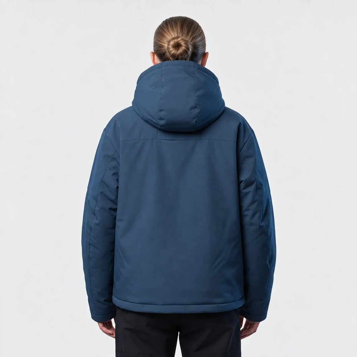 Eddy - Unisex Windproof Breathable & Wrinkle-Free Waterproof Jacket - Navy Blue