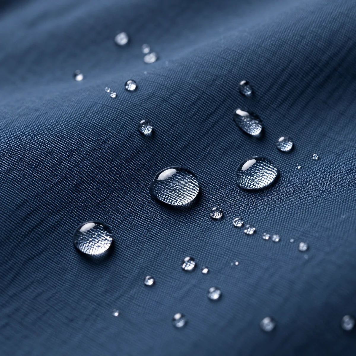 Eddy - Unisex Windproof Breathable & Wrinkle-Free Waterproof Jacket - Navy Blue