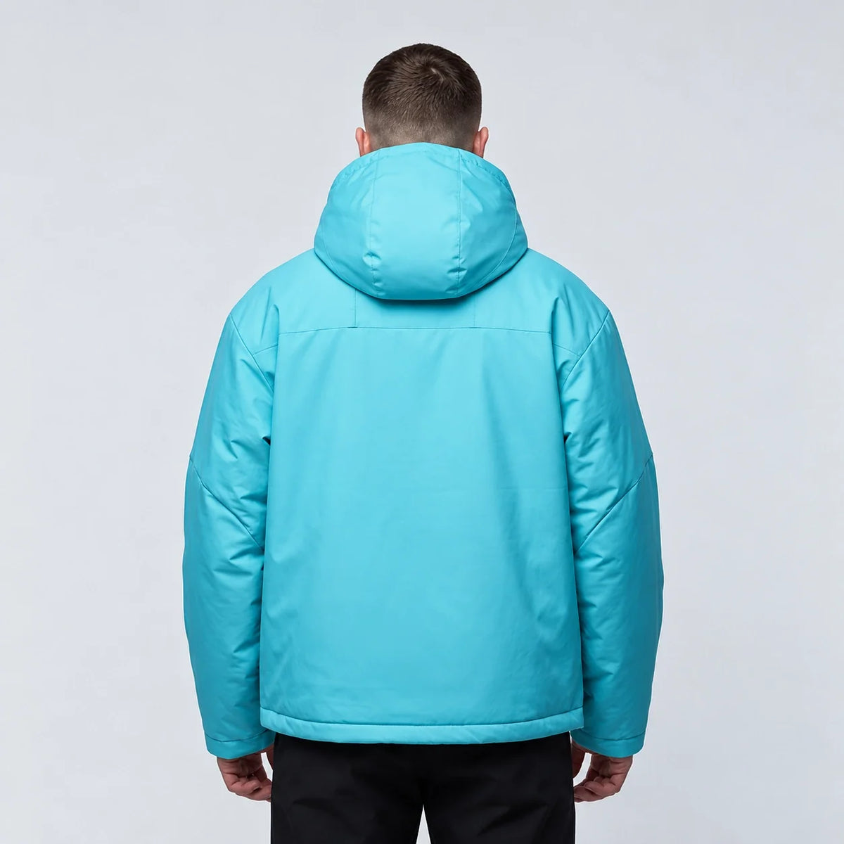 Eddy - Unisex Windproof Breathable & Wrinkle-Free Waterproof Jacket - Turquoise Blue