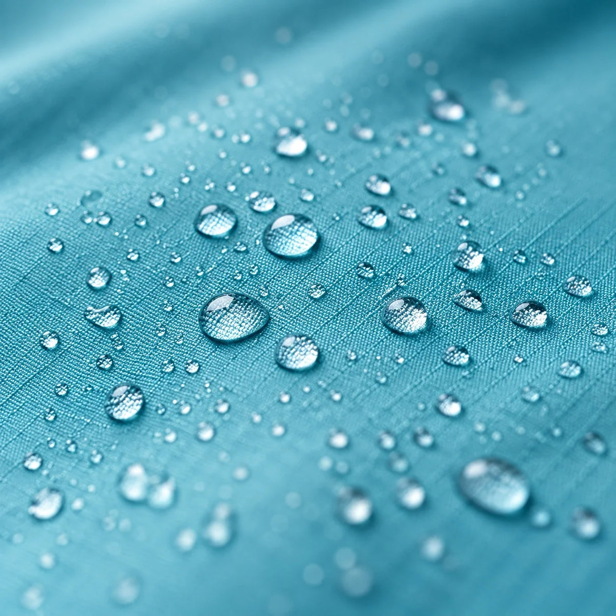 Eddy - Unisex Windproof Breathable & Wrinkle-Free Waterproof Jacket - Turquoise Blue