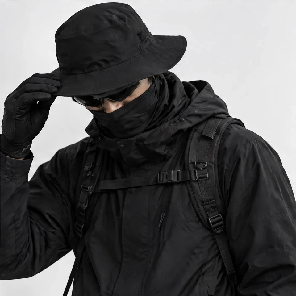 Fen - Unisex Breathable UPF50+ Sun Hat - Black