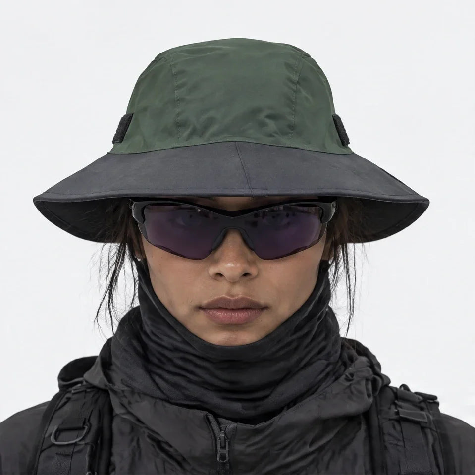 Fen - Unisex Breathable UPF50+ Sun Hat - Dark Green