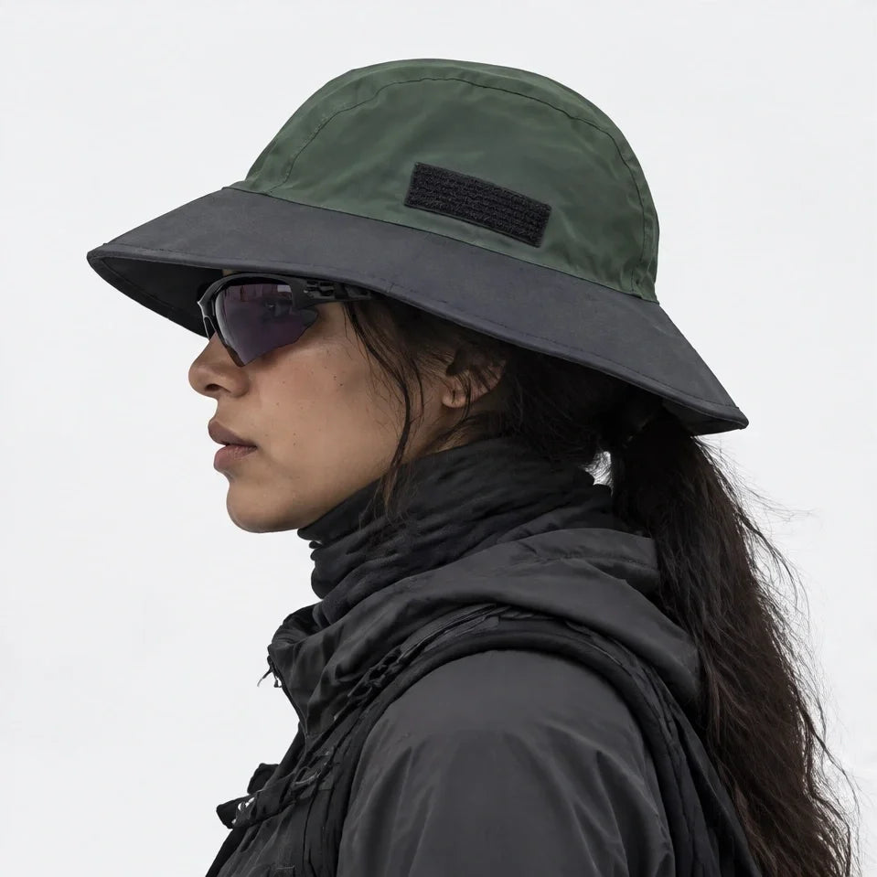 Fen - Unisex Breathable UPF50+ Sun Hat - Dark Green