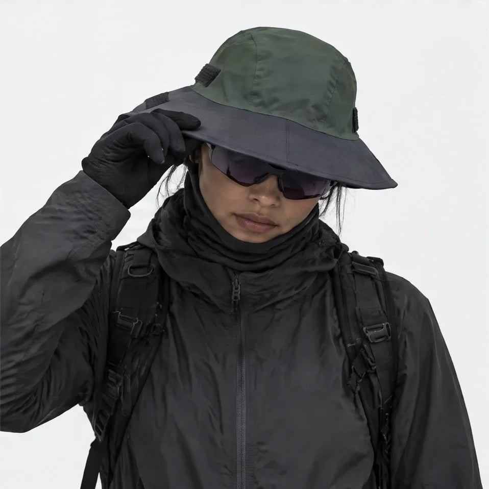 Fen - Unisex Breathable UPF50+ Sun Hat - Dark Green