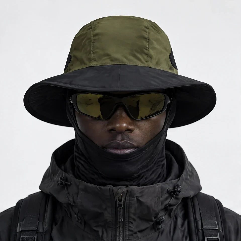 Fen - Unisex Breathable UPF50+ Sun Hat - Military Green