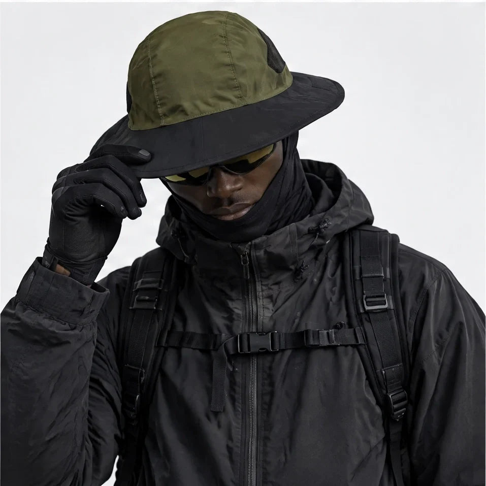 Fen - Unisex Breathable UPF50+ Sun Hat - Military Green