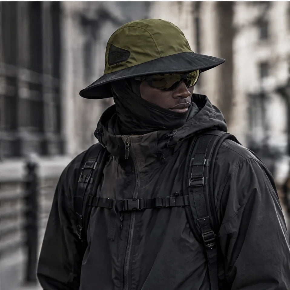 Fen - Unisex Breathable UPF50+ Sun Hat - Military Green