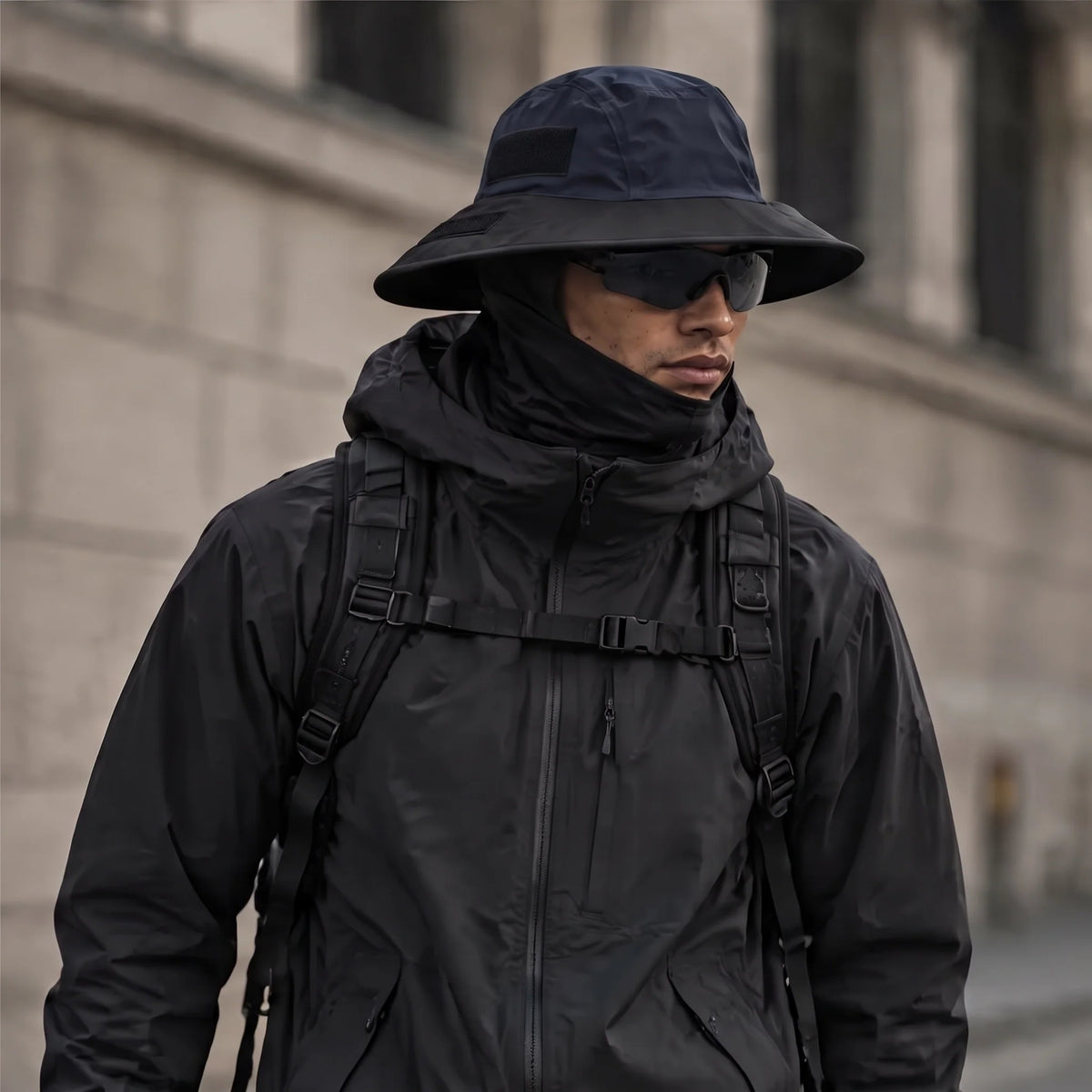 Fen - Unisex Breathable UPF50+ Sun Hat - Navy Blue