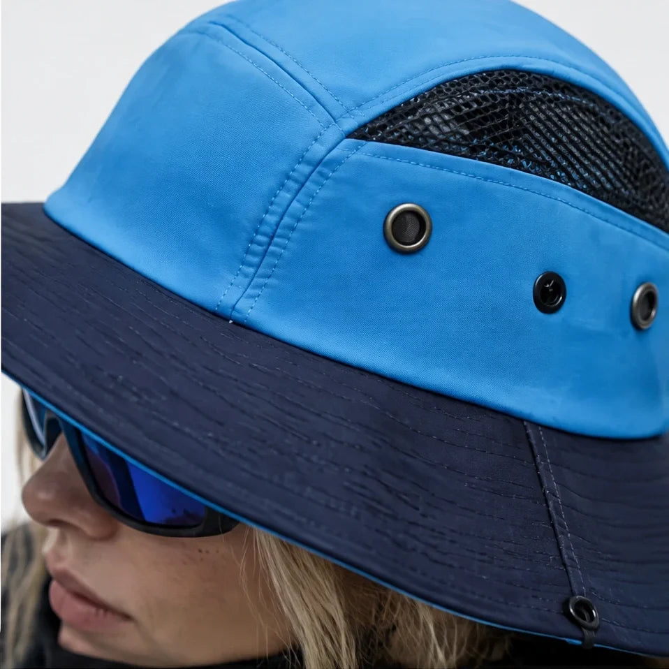Moor - Unisex Breathable Sun Hat - Blue