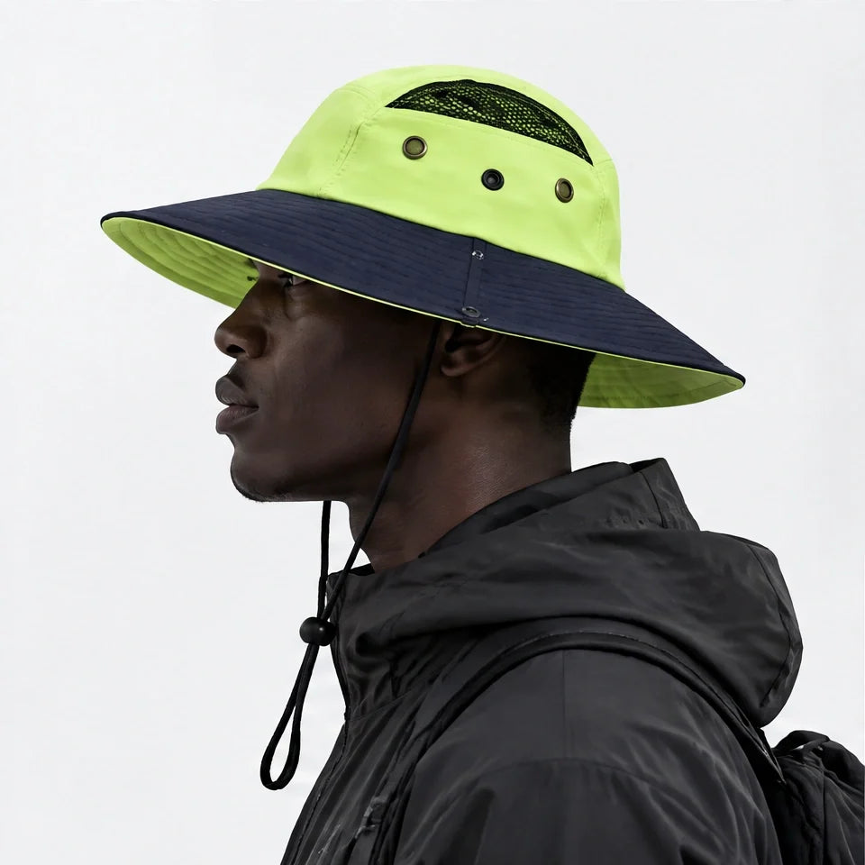 Moor - Unisex Breathable Sun Hat - Green