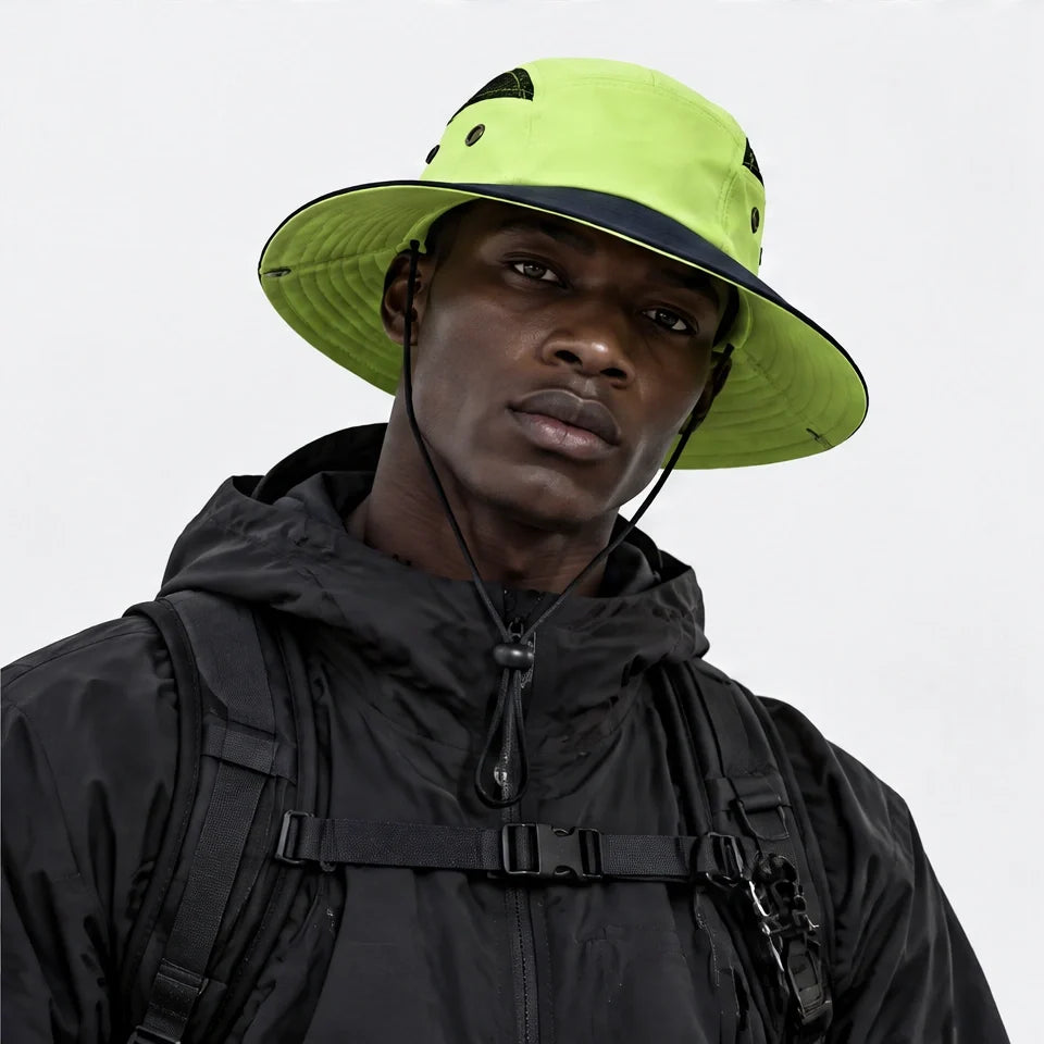 Moor - Unisex Breathable Sun Hat - Green