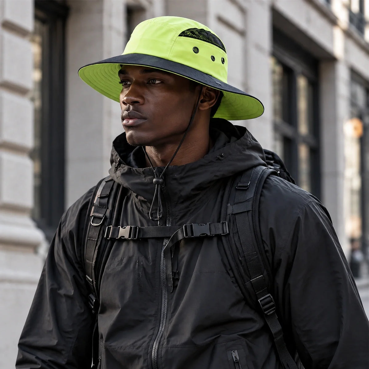 Moor - Unisex Breathable Sun Hat - Green