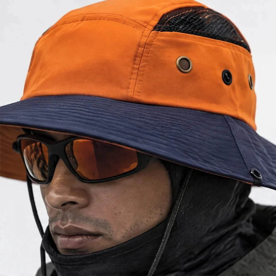 Moor - Unisex Breathable Sun Hat - Orange