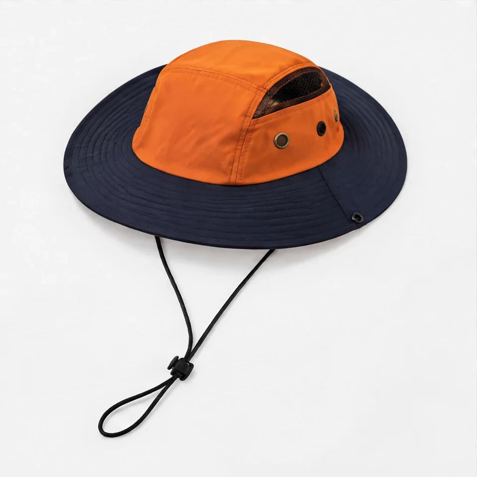 Moor - Unisex Breathable Sun Hat - Orange