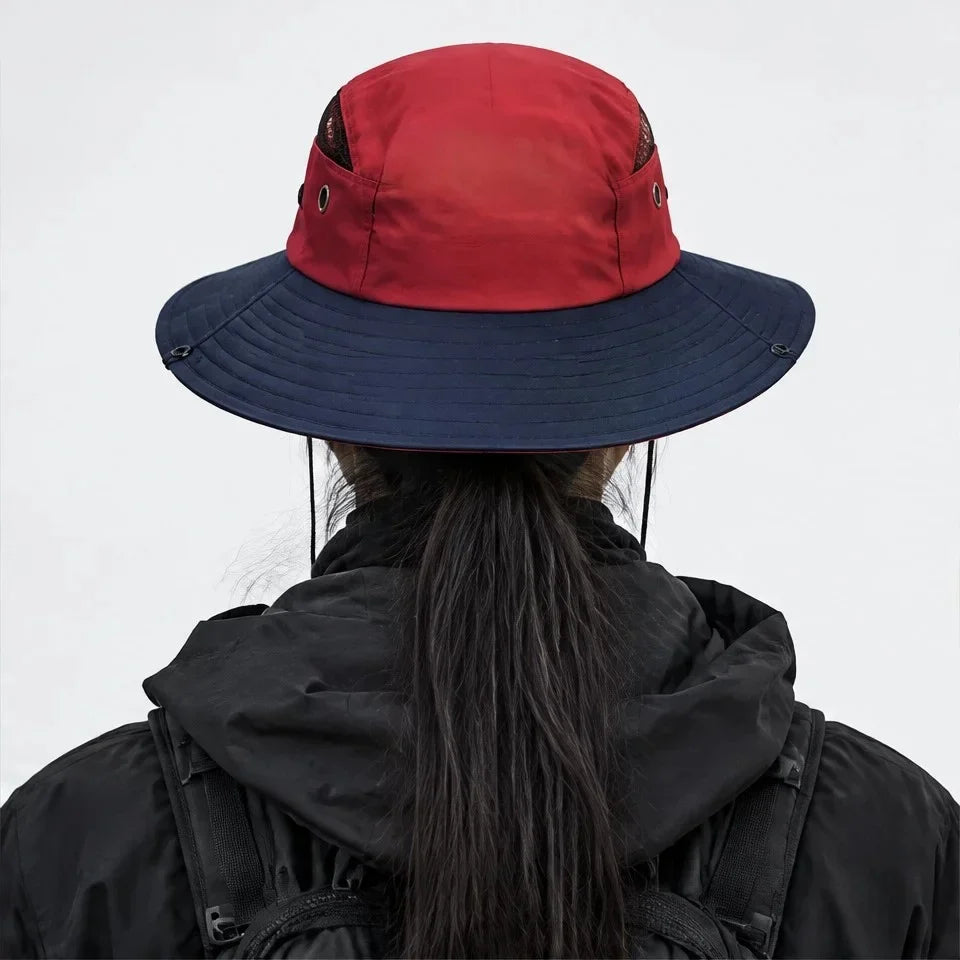 Moor - Unisex Breathable Sun Hat - Red