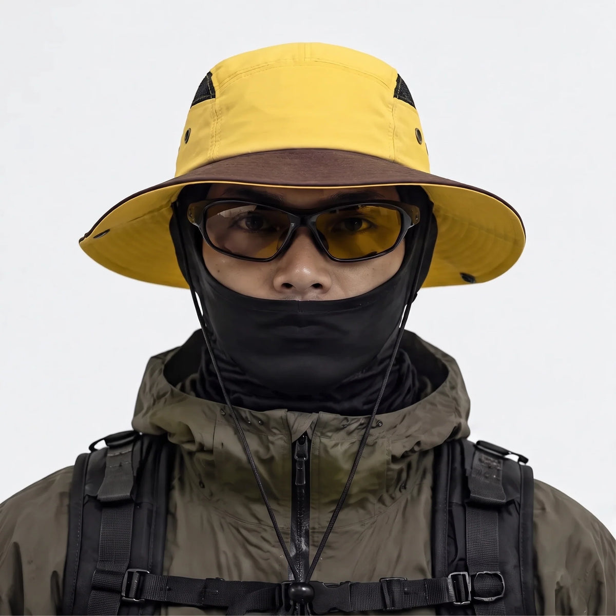 Moor - Unisex Breathable Sun Hat - Yellow