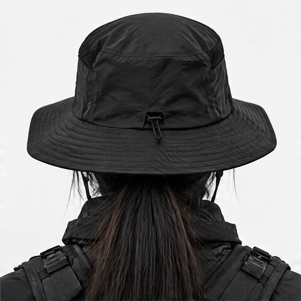 Tor - Unisex Breathable Sun Hat - Black