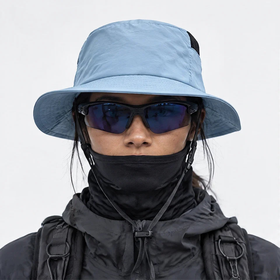 Tor - Unisex Breathable Sun Hat - Blue