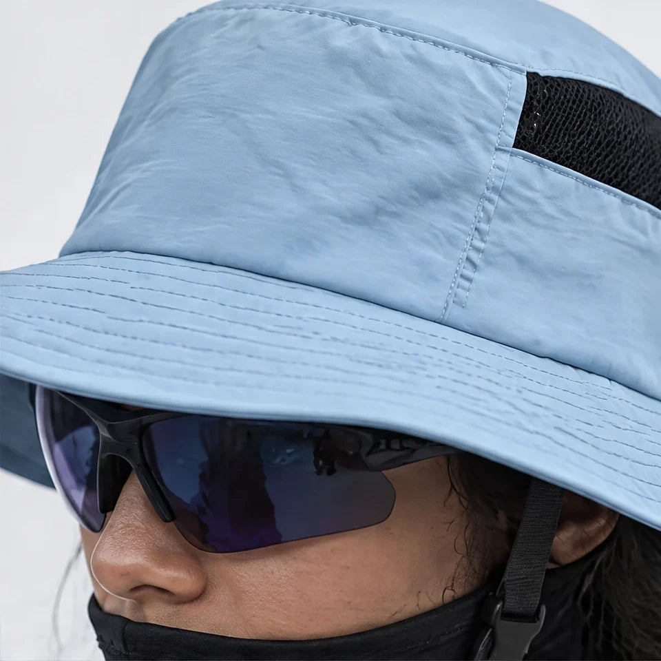 Tor - Unisex Breathable Sun Hat - Blue