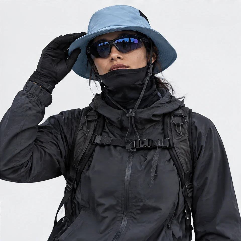 Tor - Unisex Breathable Sun Hat - Blue
