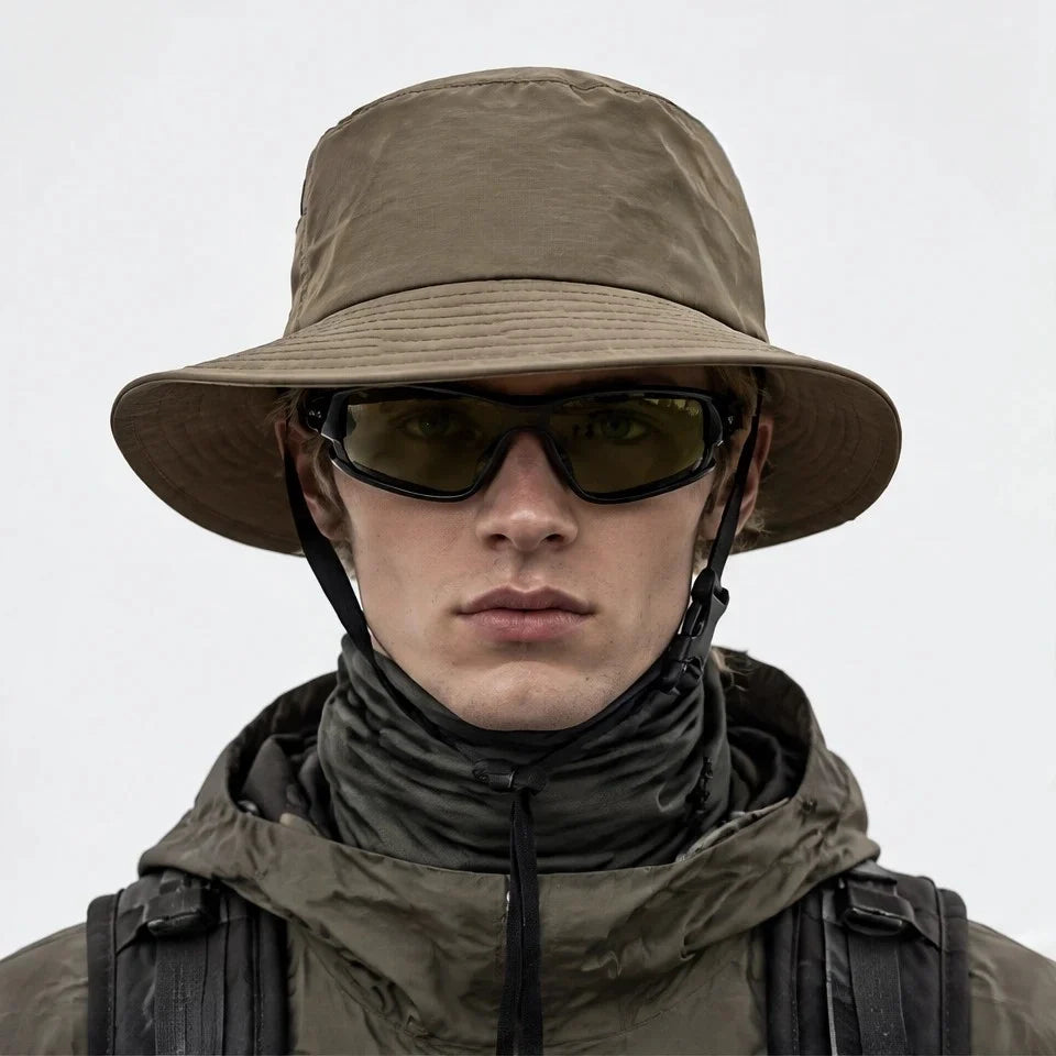 Tor - Unisex Breathable Sun Hat - Brown