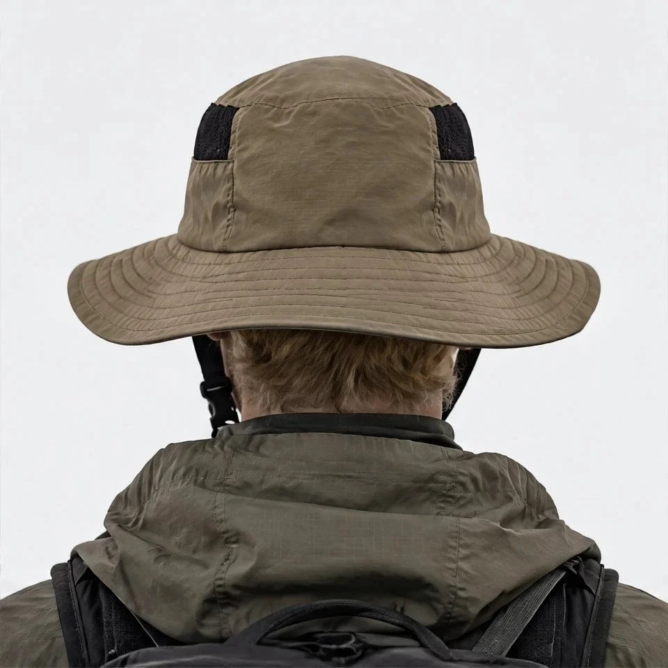 Tor - Unisex Breathable Sun Hat - Brown