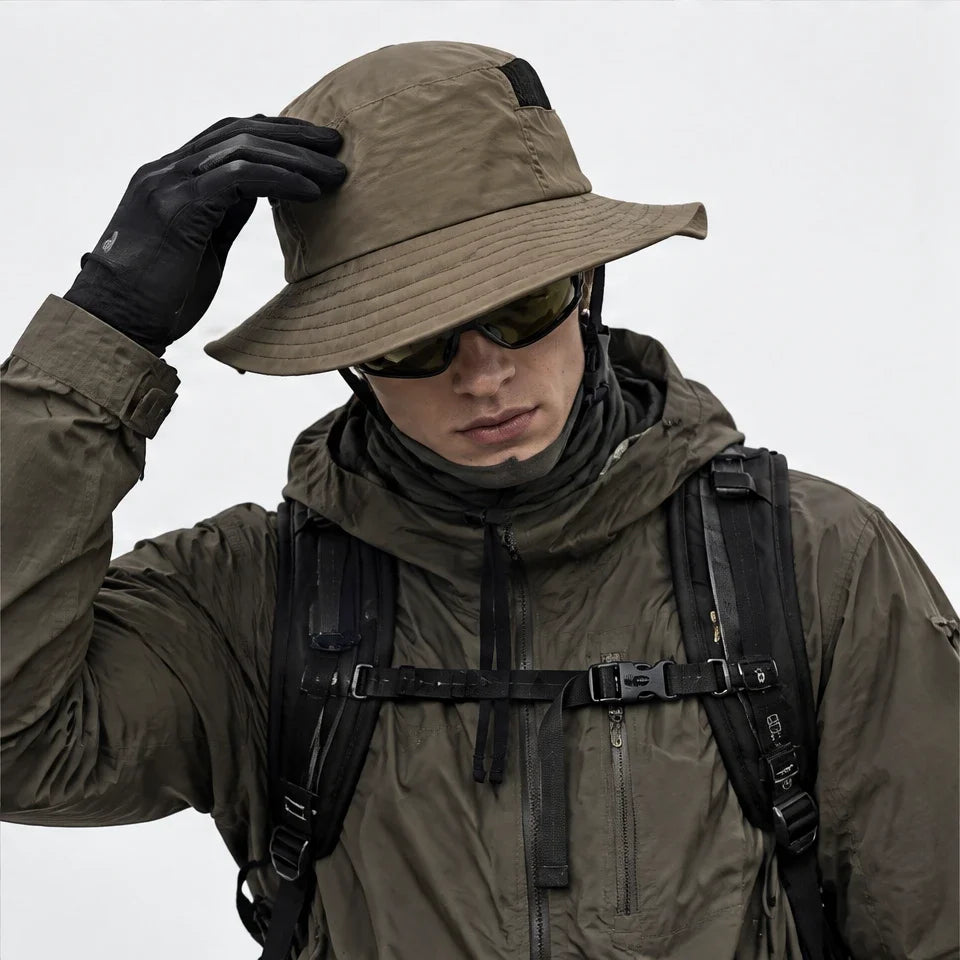 Tor - Unisex Breathable Sun Hat - Brown