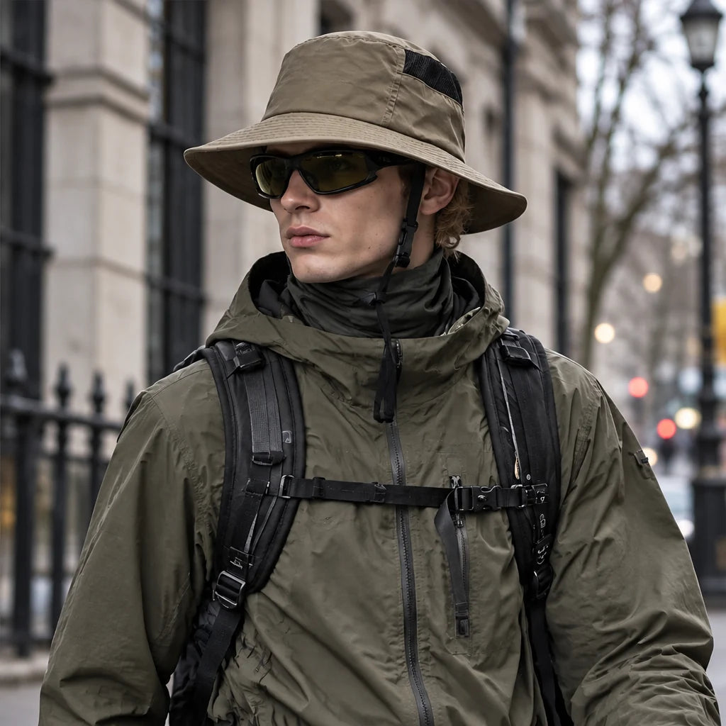 Tor - Unisex Breathable Sun Hat - Brown