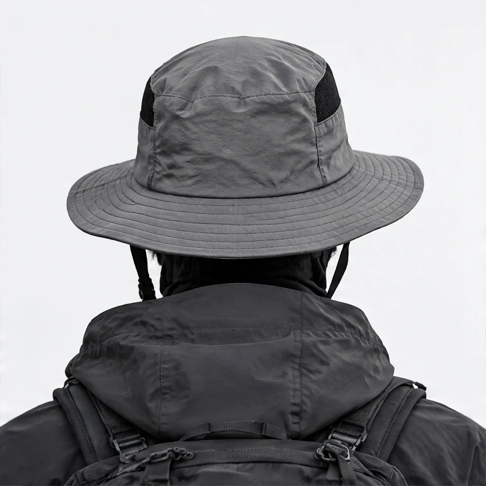 Tor - Unisex Breathable Sun Hat - Grey
