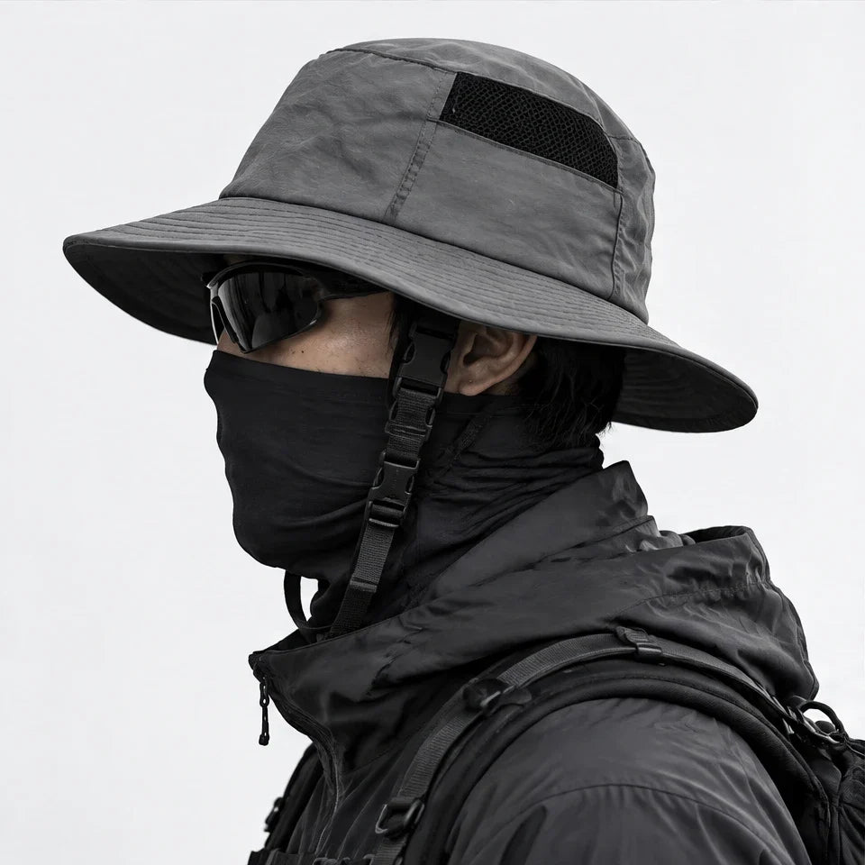 Tor - Unisex Breathable Sun Hat - Grey