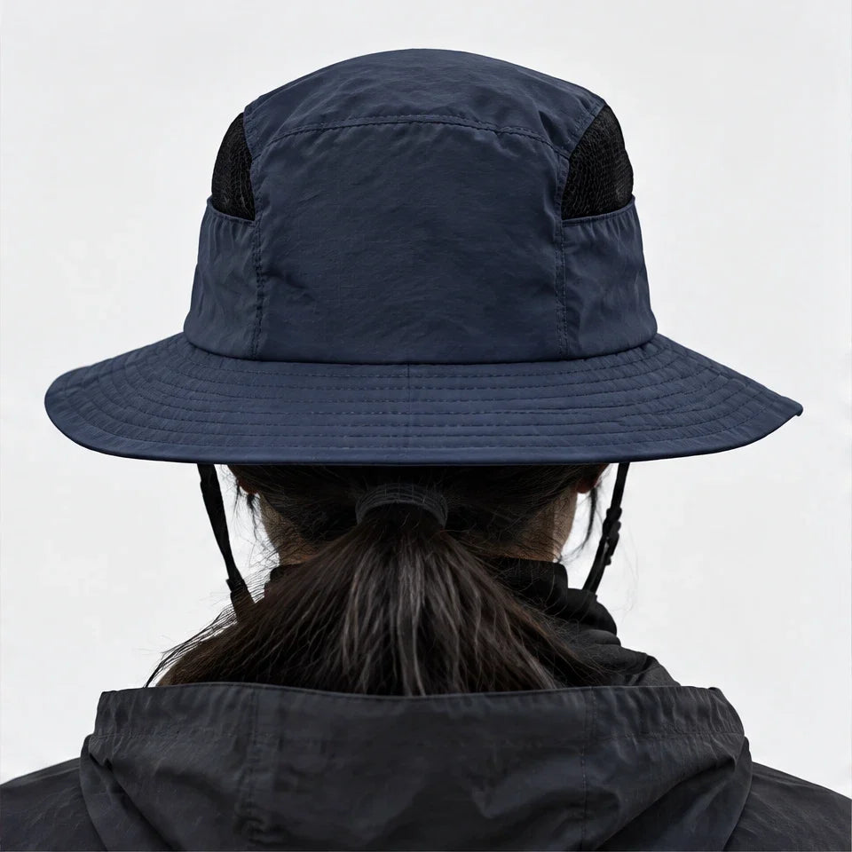 Tor - Unisex Breathable Sun Hat - Navy Blue
