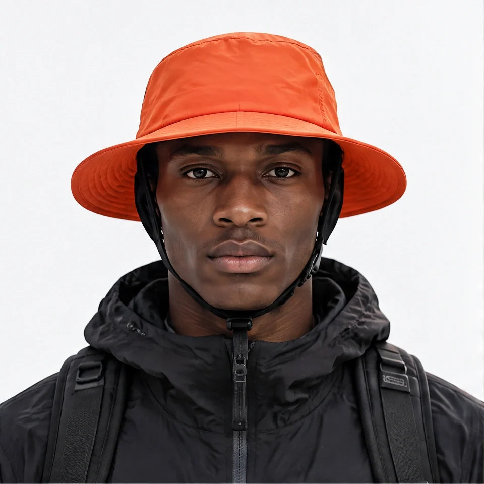 Tor - Unisex Breathable Sun Hat - Orange