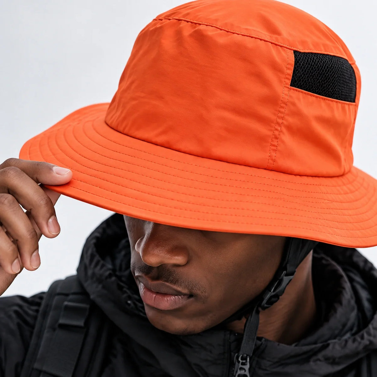 Tor - Unisex Breathable Sun Hat - Orange